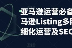ZX5479 亚马逊2023运营实操:亚马逊Listing多阶段/精细化运营及SEO策略
