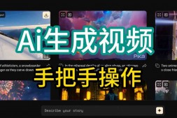 QT0012 手把手操作 AI生成视频Pika操作教程