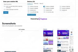 GJ0047 ScreenDump – 网站不同分辨率截图工具