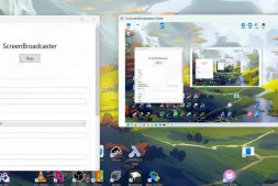 GJ0087 ScreenBroadcaster – 免费局域网屏幕共享远程操控工具