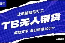 WZ5190 淘宝无人直播最新玩法,不违规不封号,轻松月入3W+