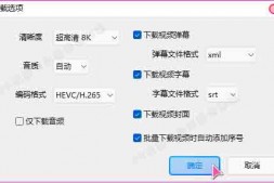 GJ0207 B站视频下载器 Bili23-Downloader v1.55.0 新春版,支持自动高音画质