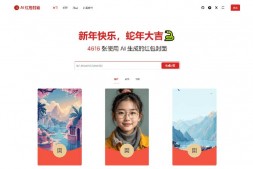 ym8971 AI一键生成微信红包封面系统源码